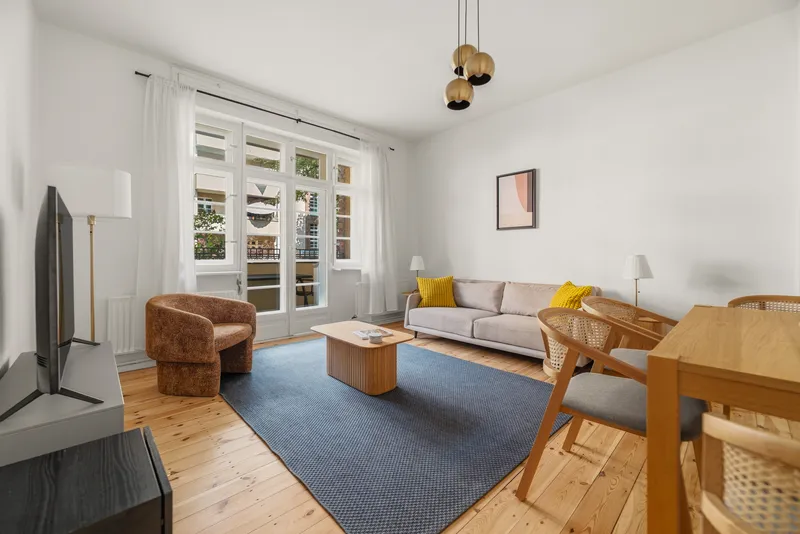 Hübsche 3-Zimmer Wohnung in Pankow - voll möbliert — photo 1